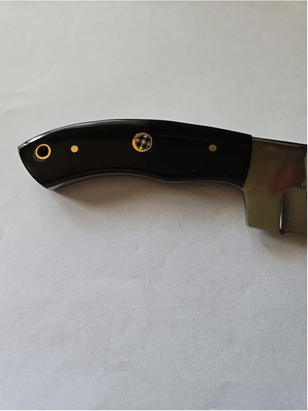 Custom Handmade USA Fixed Blade Knife With KORN Etched In Blade 8